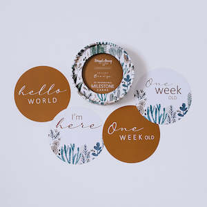 Snuggle Hunny Kids: Snuggle Hunny Kids Milestone Cards (Arizona & Bronze)