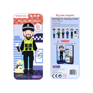 Mier Edu Magnetic Puzzle (Police Officer)