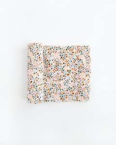 Little Unicorn Cotton Muslin Swaddle (Pressed Petals)