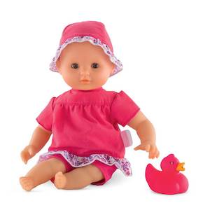 Corolle Bath Doll Coralie (Dark Pink)