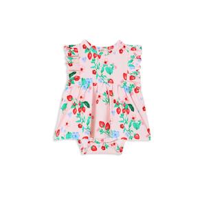 Milky Baby Very Berry Frill Baby Dress