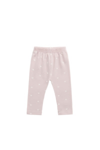 Clothing Baby Bottoms: Jamie Kay Organic Cotton Everyday Leggings (Petite Heart Old Rose)