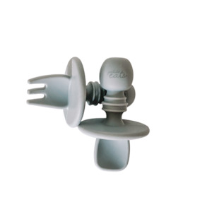 Clothing Toddler Accessories: Petite Eats Silicone Cutlery Set (Pewter)