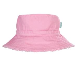 Acorn Hats: Acorn Frayed Bucket Sun Hat (Strawberry)