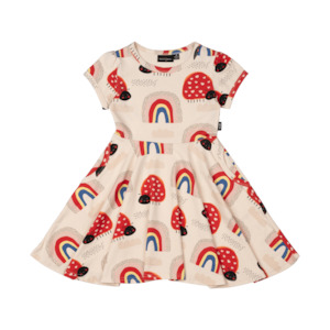 RYK Love Bug Rainbow Waisted Dress