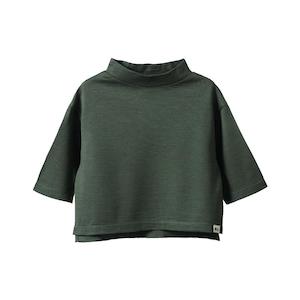 Clothing Girls Merino: Nature Baby Merino Turtle Neck (Thyme)