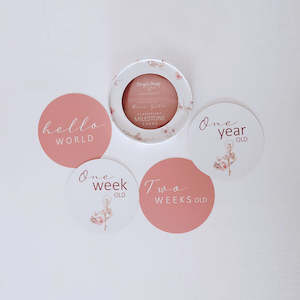 Snuggle Hunny Kids Milestone Cards (Ballerina + Rosa)