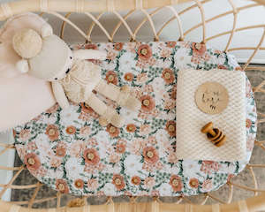 Snuggle Hunny Kids Bassinet Sheet (Florence)