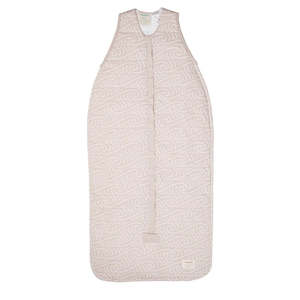 Gift Ideas For New Baby: Woolbabe x Bo & Ko Duvet Weight Front Zip Sleeping Bag (Flax Ngaru)