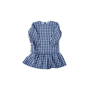 Clothing Toddler Dresses Skirts: Jubee & Co Tallulah Dress (White/Navy Gingham)