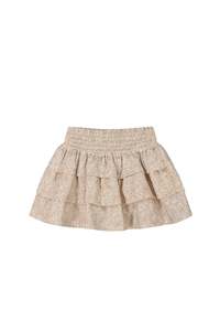 Clothing Toddler Dresses Skirts: Jamie Kay Organic Cotton Garden Skirt (Chloe Pink Tint)