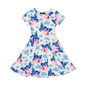 Clothing Toddler Dresses Skirts: RYK Fairy Girls Waisted Dress