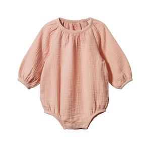 Nature Baby Meadow Bodysuit (Rose Dust)