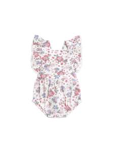 Huxbaby Strawberry Garden Playsuit