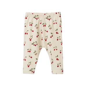 Nature Baby Organic Cotton Leggings (Strawberry Blush Print)