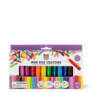Tiger Tribe Mini Silk Crayons (12pc)