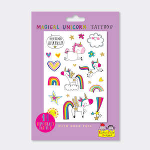 Rachel Ellen Temporary Tattoos (Magical Unicorns)
