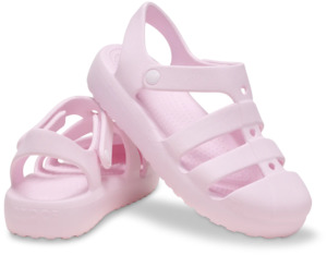 Sale Footwear: Crocs Classic Fisherman Toddlers (Pink Milk)