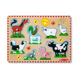 Gift Ideas For Toddlers: M&D Sound Puzzle (Farm Animals)