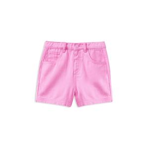 Milky Pink Twill Shorts