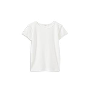 Milky Kids: Milky White Rib Tee