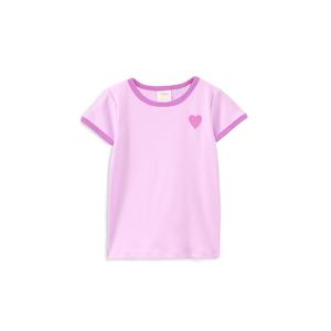 Milky Pink Rib Tee