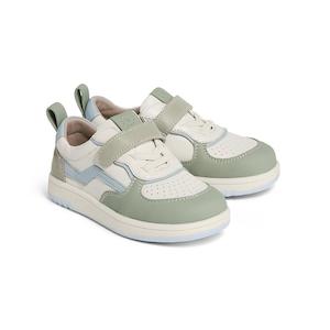 Sneakers: Pretty Brave Child Playground Trainer (Sage Combo)