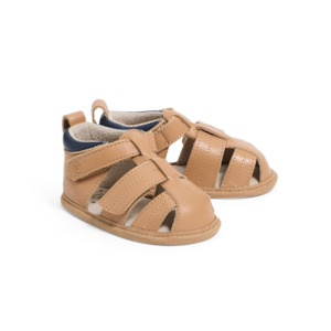 Footwear Sandals: Pretty Brave Levi Baby Sandal (Tan)