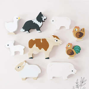 Le Toy Van Sunny Farm Stacker Tower