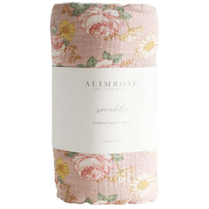 Alimrose Muslin Swaddle (English Garden)