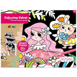 Princesses Fairies: Avenir Colouring Velvet (Princess & Her Garden)