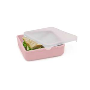 Melii Silicone Sandwich Container (Pink)