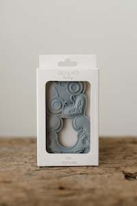 Teethers: Bo & Ko Baby Tiki Teether (Duck Egg Blue)