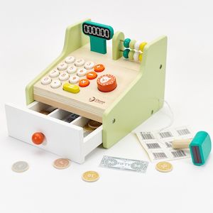Classic World: Classic World Wooden Cash Register