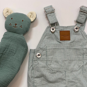Country Road Railroad Overalls (Blue Gum)