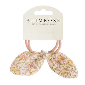 Easter: Alimrose Bunny Hair Ties Set of 2 (Blossom Lily Pink)