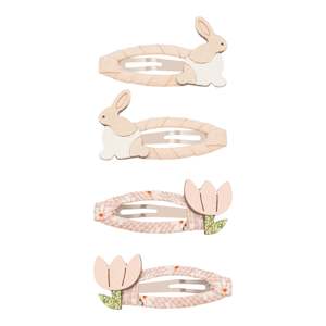 Easter: Mimi & Lula Bunny & Flower Clips (Pink Multi)
