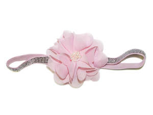 Goody Gumdrops Pearl Rosette Shimmer Baby Headband