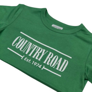 Country Road Heritage Tee (Jade Green) - Baby