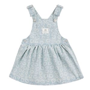 KYND Baby Pinafore Dress (Washed Denim) - Girls
