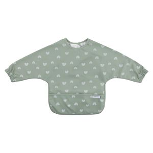 KYND Baby Messy Bib (Sage Rainbow)