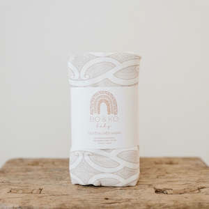Bo & Ko Baby Te Patiki Pepi Wrap (Mocha)