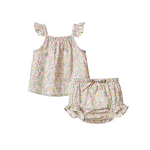 Clothing Baby Playsuits Rompers: Nature Baby Petal Set Liberty (Spring Garden)
