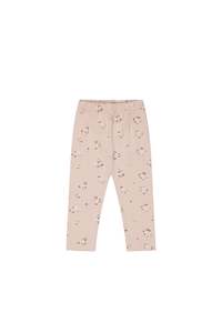 Jamie Kay Organic Cotton Everyday Leggings (Goldie Bouquet Rose)
