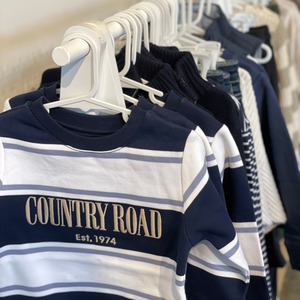 Country Road Heritage Sweat (Navy Stripe)