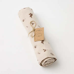OTD Organic Muslin Swaddle (Woodlands)