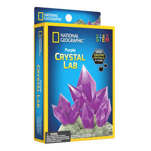 National Geographic Purple Crystal Growing Powder