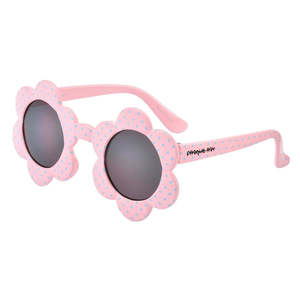 Frankie Ray Daisy Toddler Sunglasses (Pink/Aqua Spot)