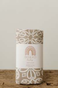 Bo & Ko Baby Koru Pepi Wrap (Mocha)