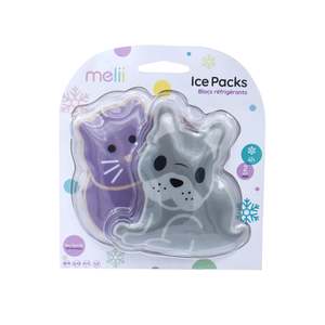 Melii Gel Ice Packs (Cat + Bulldog)